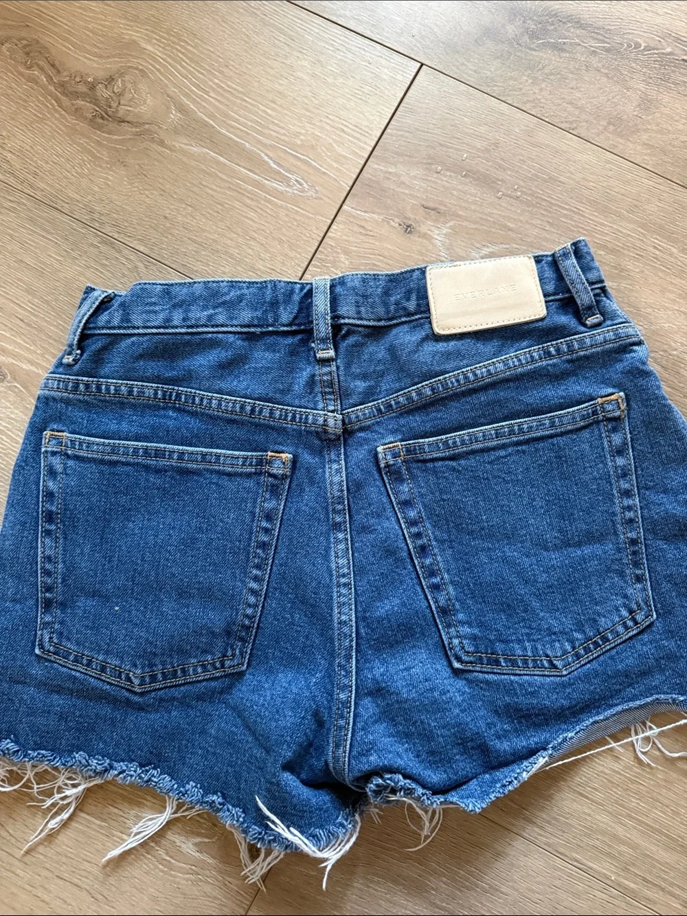 Everlane Cheeky Denim Shorts